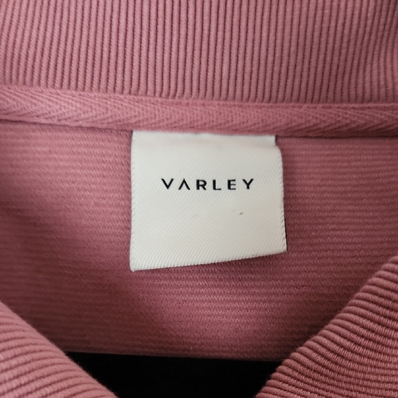 Varley Pink Ribbed Pullover - Picture 2 of 6